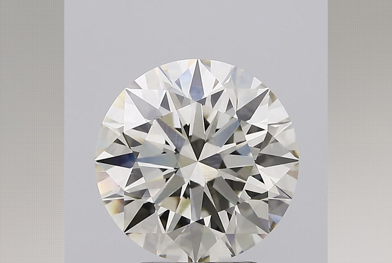 3.05 Carat Round Lab Diamond