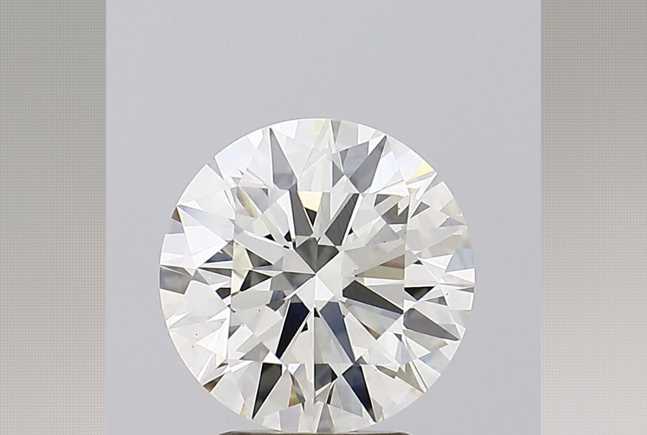 3.02 Carat Round Lab Diamond