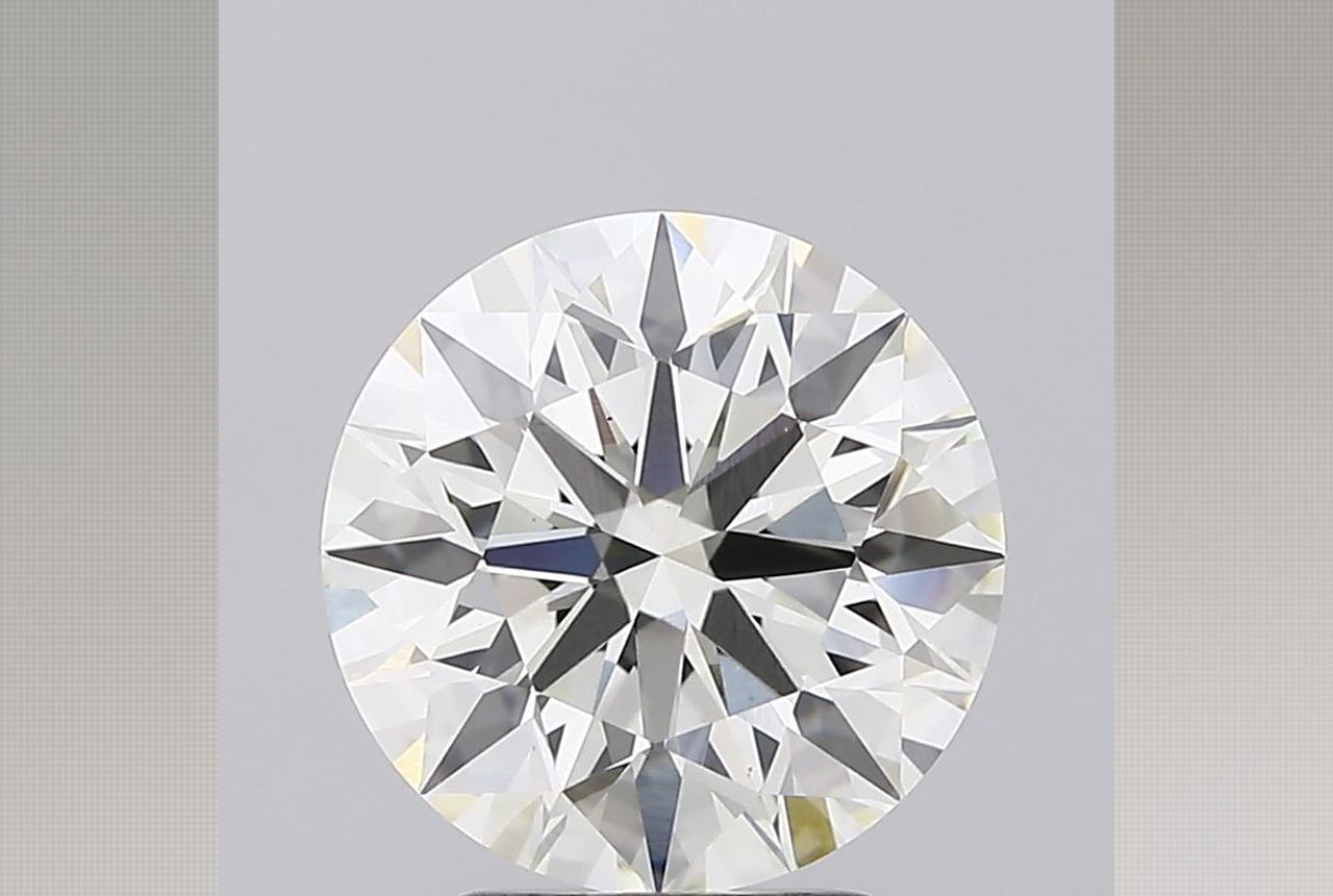 3.02 Carat Round Lab Diamond