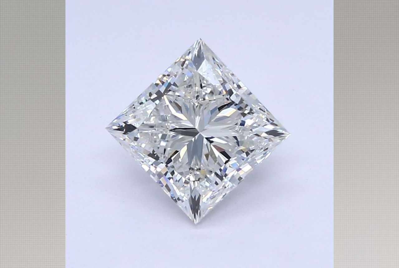 1.76 Carat Princess Lab Diamond