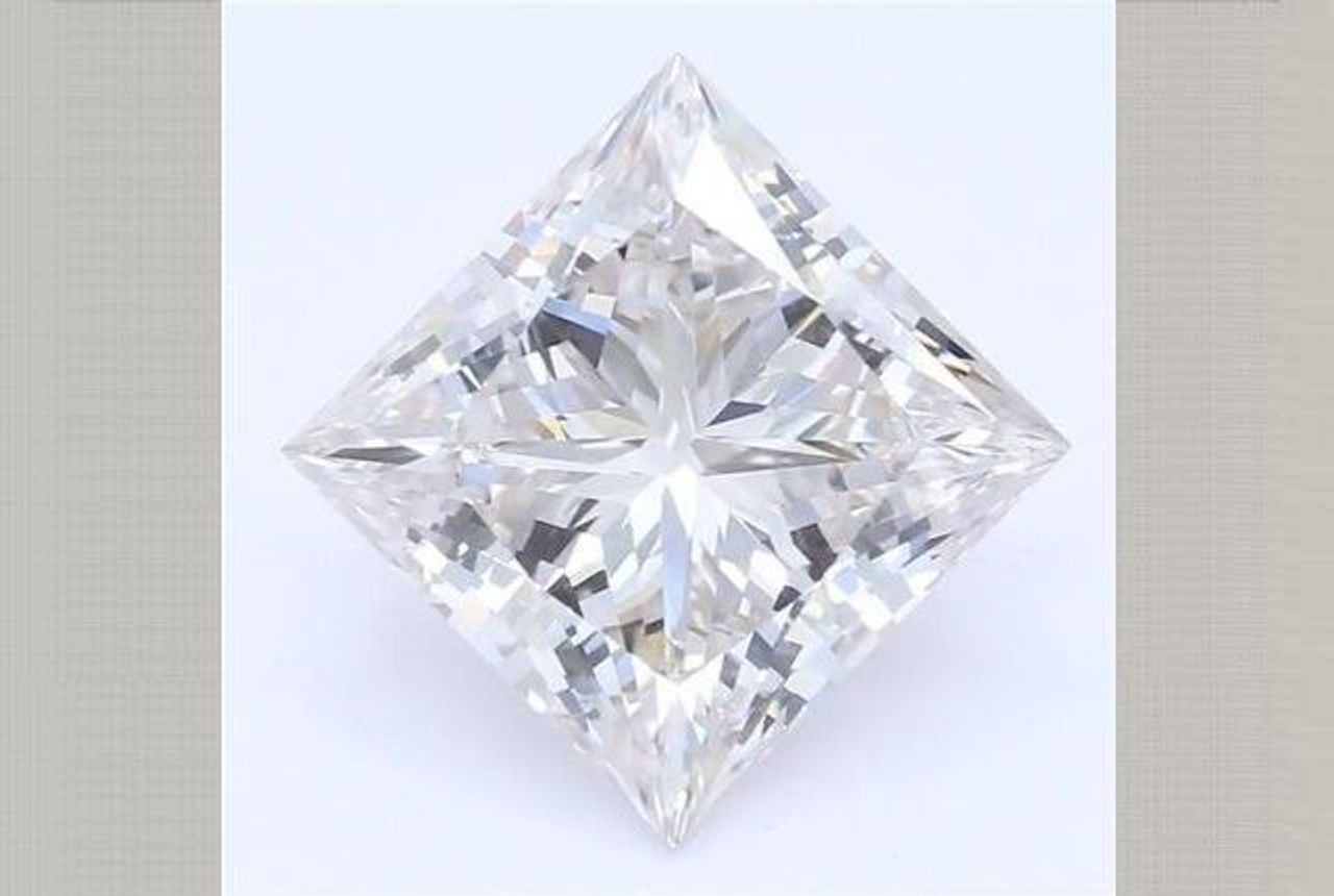 1.74 Carat Princess Lab Diamond