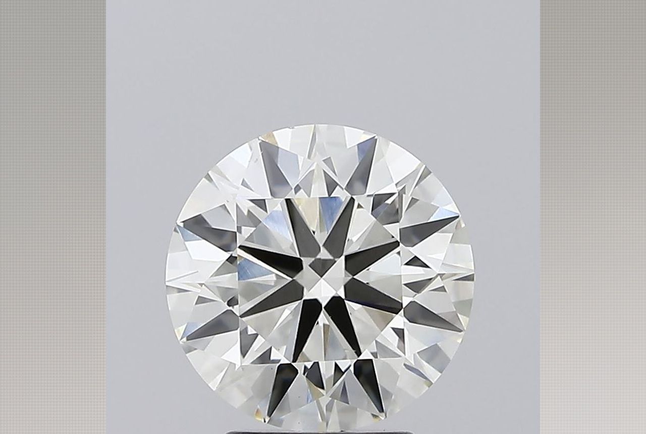 3.02 Carat Round Lab Diamond