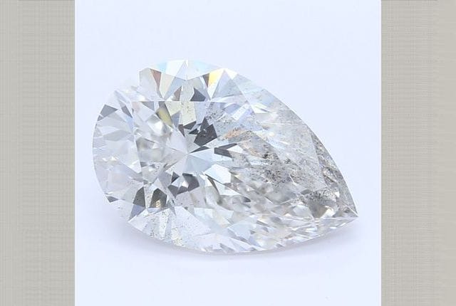 1.63 Carat Pear Lab Diamond