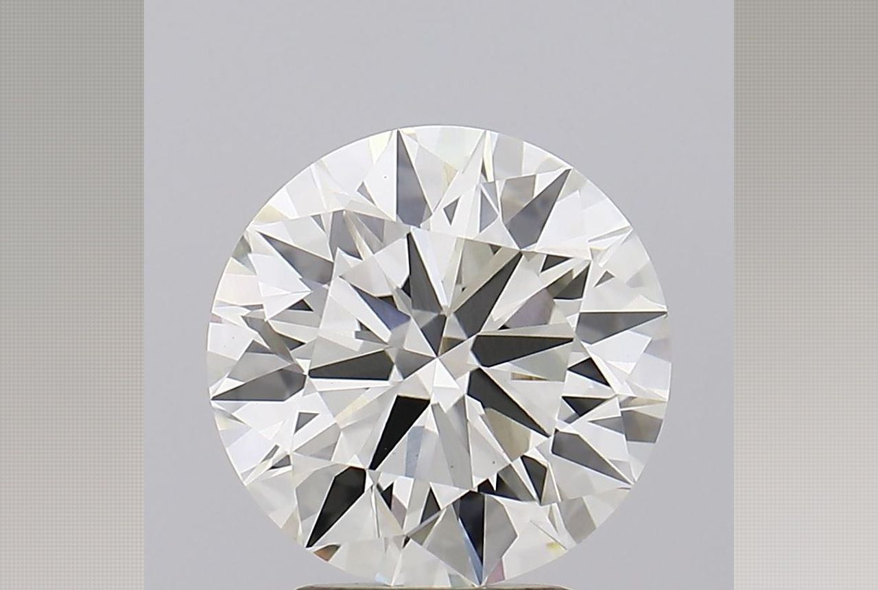 3.12 Carat Round Lab Diamond
