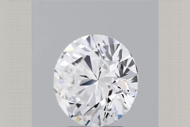 3.74 Carat Round Lab Diamond