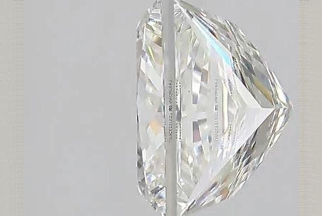 4.05 Carat Princess Lab Diamond