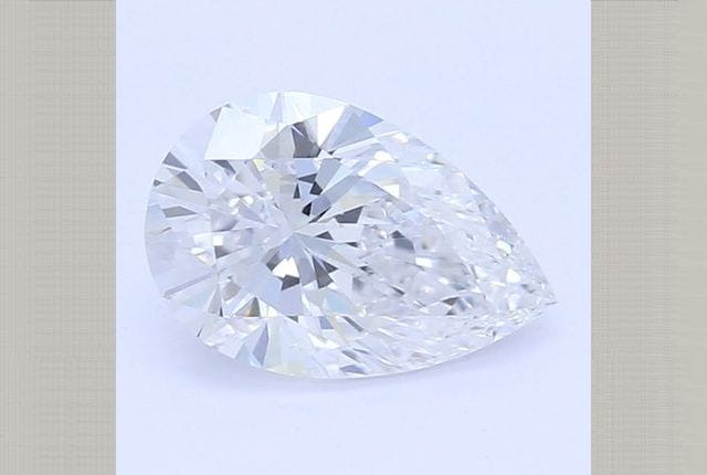 0.50 Carat Pear Lab Diamond