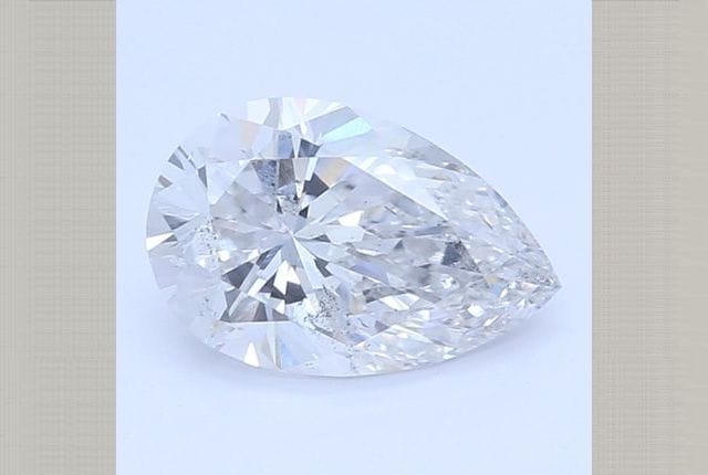0.51 Carat Pear Lab Diamond