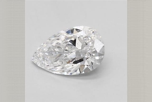 0.57 Carat Pear Lab Diamond