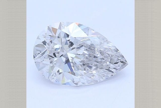 0.68 Carat Pear Lab Diamond
