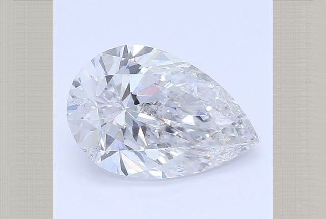 0.55 Carat Pear Lab Diamond