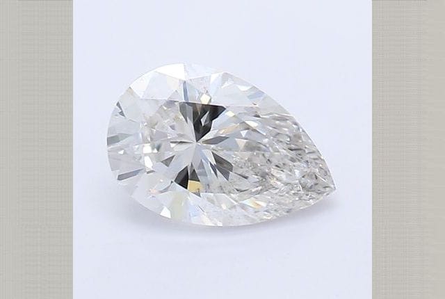 0.53 Carat Pear Lab Diamond