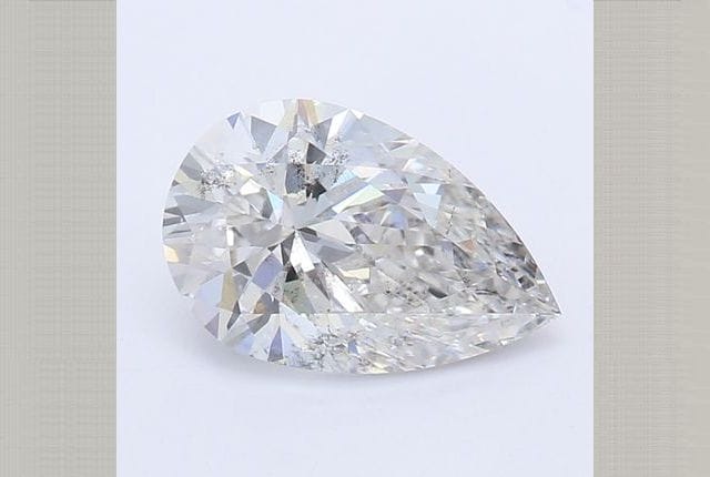 0.75 Carat Pear Lab Diamond