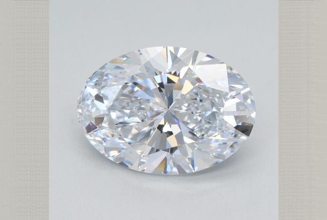 3.07 Carat Oval Lab Diamond