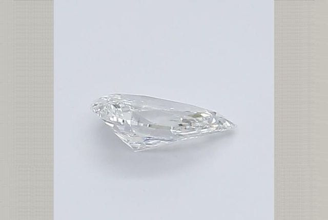 0.44 Carat Pear Lab Diamond