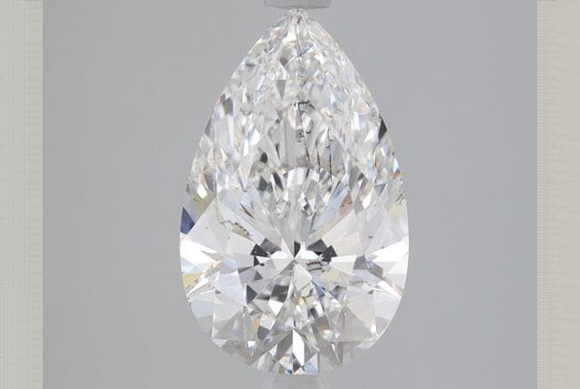 2.10 Carat Pear Lab Diamond