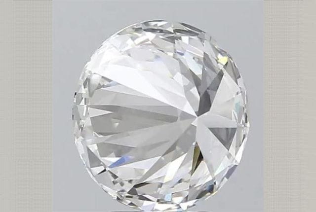 3.80 Carat Round Lab Diamond