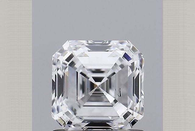 1.00 Carat Asscher Lab Diamond