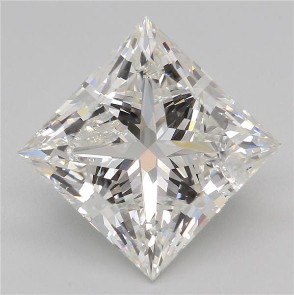 3.72 Carat Princess Lab Diamond