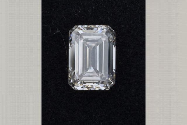 0.34 Carat Emerald Lab Diamond