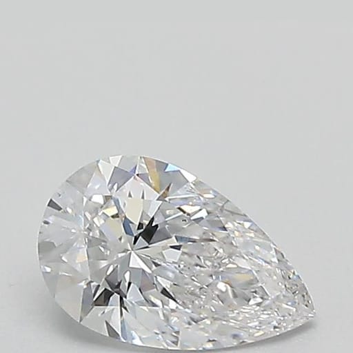 0.53 Carat Pear Lab Diamond
