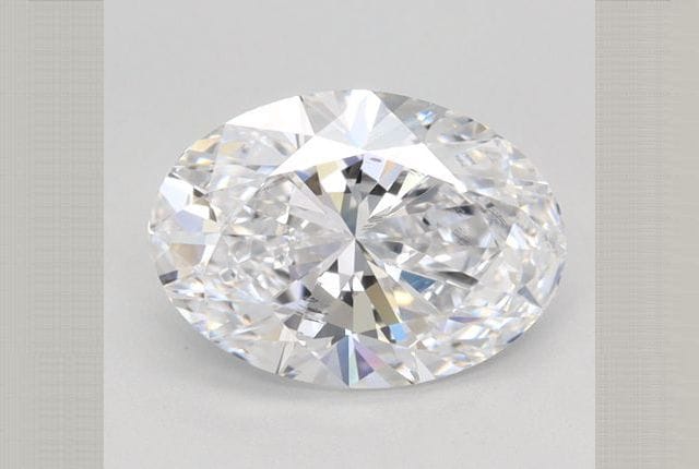 1.58 Carat Oval Lab Diamond