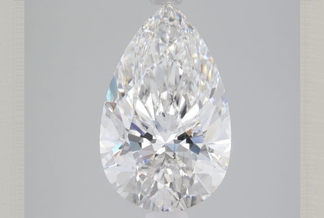 2.52 Carat Pear Lab Diamond