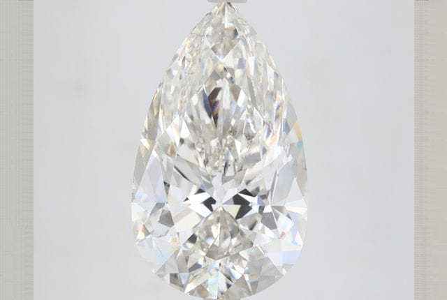 5.02 Carat Pear Lab Diamond