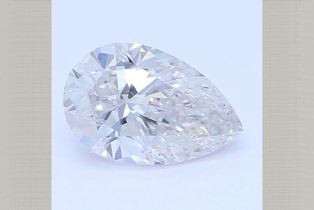 0.54 Carat Pear Lab Diamond