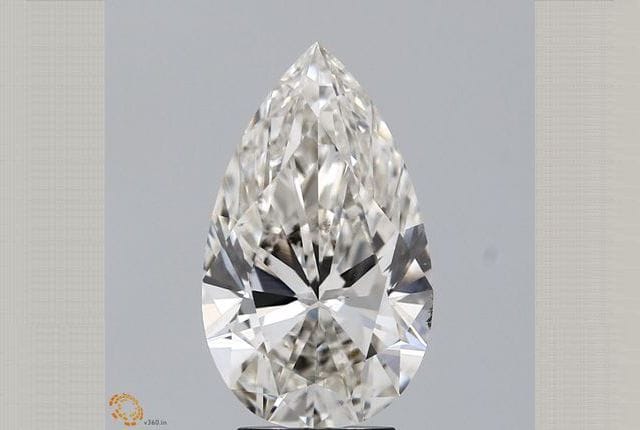 4.01 Carat Pear Lab Diamond