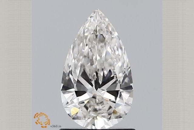 1.02 Carat Pear Lab Diamond