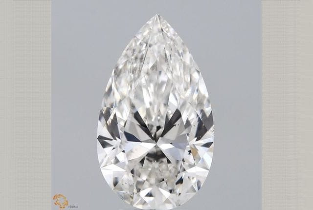 5.03 Carat Pear Lab Diamond