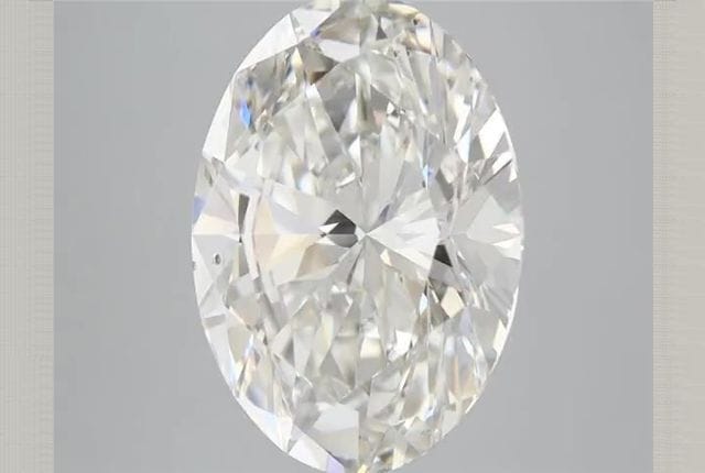 4.54 Carat Oval Lab Diamond