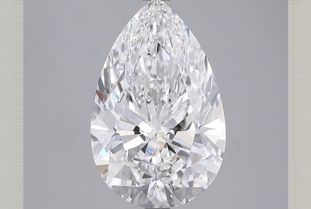 4.40 Carat Pear Lab Diamond