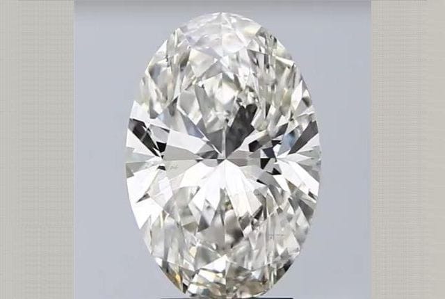 3.54 Carat Oval Lab Diamond
