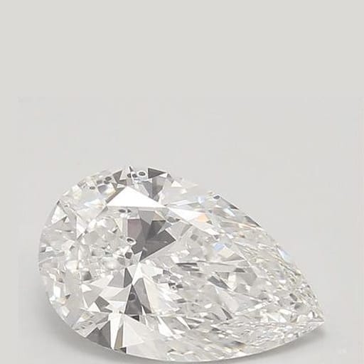 3.99 Carat Pear Lab Diamond