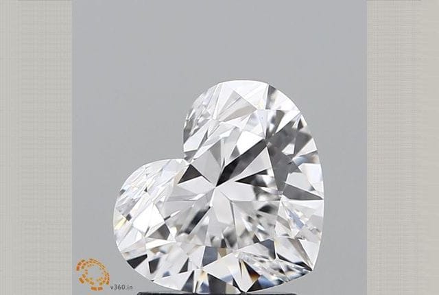 1.78 Carat Heart Lab Diamond