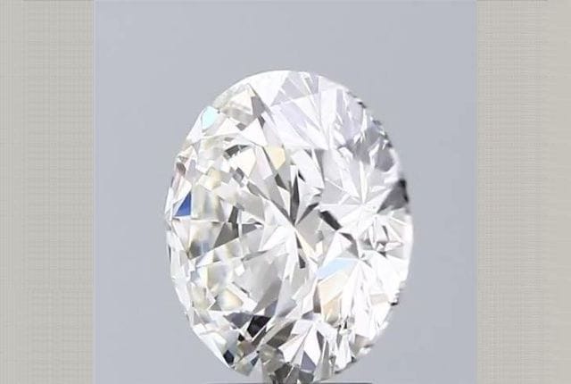 3.77 Carat Round Lab Diamond