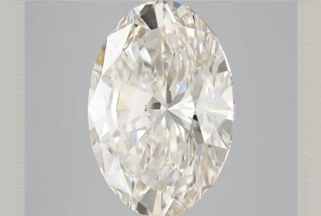 5.04 Carat Oval Lab Diamond