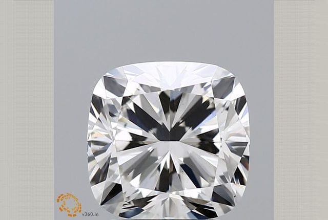 2.63 Carat Cushion Lab Diamond