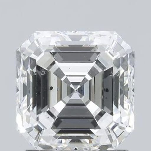 1.64 Carat Asscher Lab Diamond