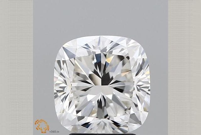 3.02 Carat Cushion Lab Diamond