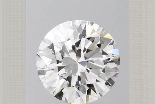 3.77 Carat Round Lab Diamond