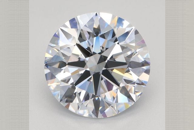 4.01 Carat Round Lab Diamond