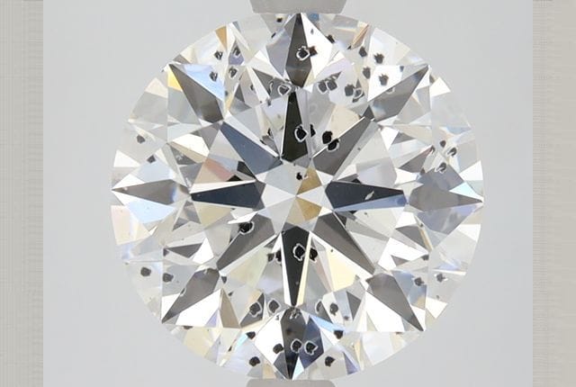 3.18 Carat Round Lab Diamond