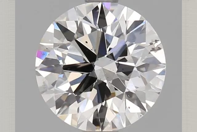 1.33 Carat Round Lab Diamond