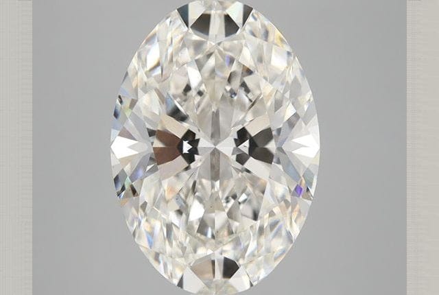 3.95 Carat Oval Lab Diamond