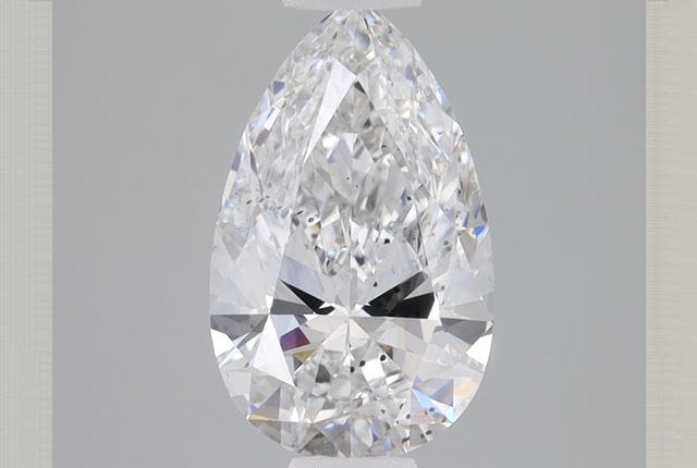 2.00 Carat Pear Lab Diamond