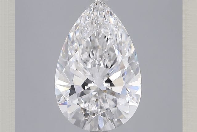 4.09 Carat Pear Lab Diamond