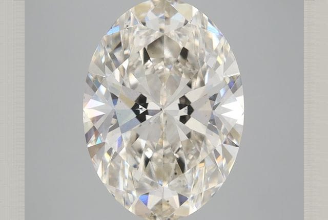 3.79 Carat Oval Lab Diamond